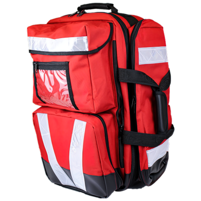 AEROBAG Red Trauma First Aid Backpack