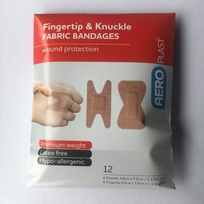 for minor cuts to fingers, knuckles and toes